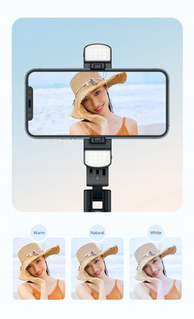 MCDODO KIJEK SELFIE STICK TRIPOD BLUETOOTH STATYW DŁUGI DO IPHONE SAMSUNG