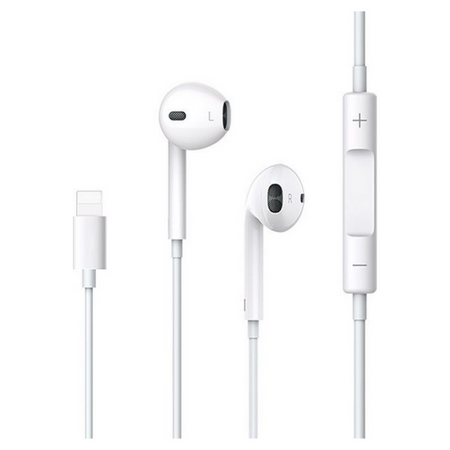 USAMS SŁUCHAWKI DO IPHONE 7 8 X XS XS MAX XR EP-24 DO LIGHTNING Z KABLEM