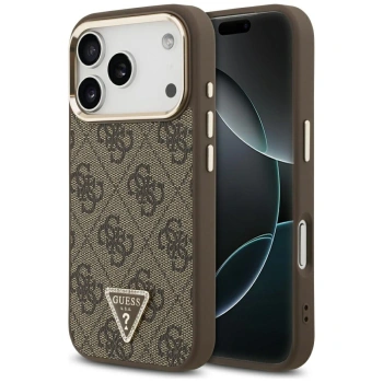 GUESS CASE 4G TRIANGLE LOGO MAGSAFE DO IPHONE 17 PRO MAGNETYCZNY SYSTEM