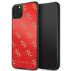 Guess GUHCN654GGPRE iPhone 11 Pro Max czerwony/red hard case 4G Double Layer Glitter