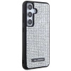 Etui Karl Lagerfeld Rhinestone Metal Logo na Samsung Galaxy S24 - srebrne