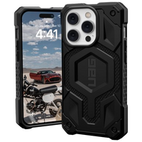UAG Monarch - obudowa ochronna do iPhone 14 Pro kompatybilna z MagSafe (kevlar-black)