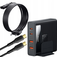 MCDODO STACJA DOKUJĄCA SZYBKA ŁADOWARKA SIECIOWA USB-C USB 100W GAN + KABEL