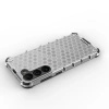 Honeycomb etui do Samsung Galaxy S23+ pancerny hybrydowy pokrowiec przezroczyste