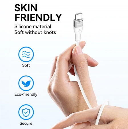 WOZINSKY KABEL USB-C USB-C PD 65W DO MACBOOK AIR PRO 2M SZYBKIE ŁADOWANIE