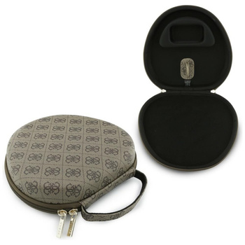 Etui na słuchawki Guess Carry Box        brązowy