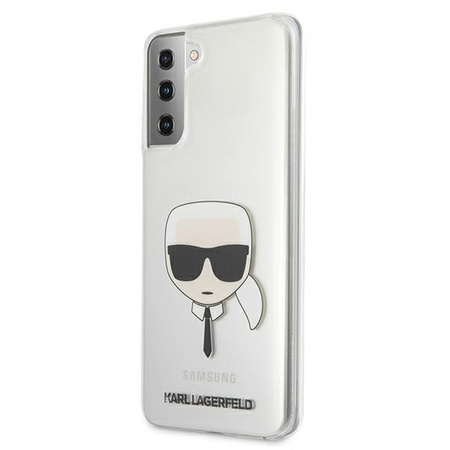 Karl Lagerfeld KLHCS21MKTR S21+ G996 hardcase Transparent Karl`s Head