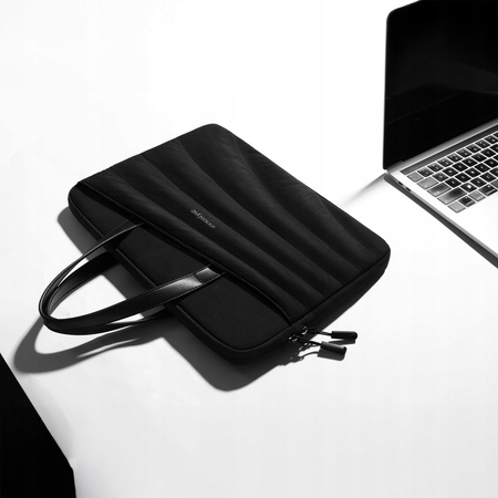 INNOSTYLE DAMSKA TORBA NA LAPTOPA 13 14 WODOODPORNA CARRYLITE SLIM CZARNA