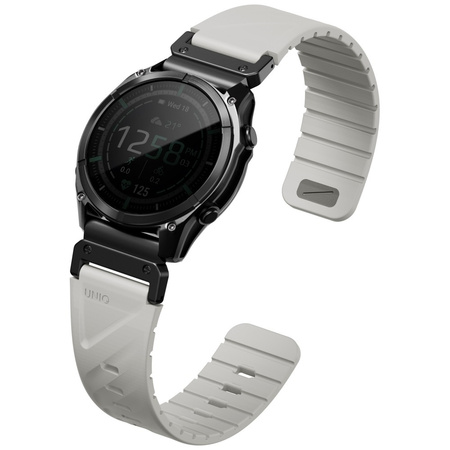 Pasek UNIQ Fluo x Smart-Fit do Garmin    22mm szary