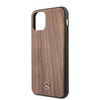 Mercedes MEHCN65VWOLB iPhone 11 Pro Max hard case brązowy/brown Wood Line Walnut