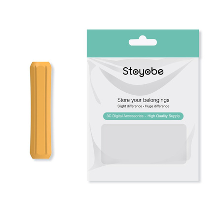 Stoyobe Silicone Holder uchwyt silikonowy dla Apple Pencil 1 / Apple Pencil 2 / Huawei M-Pencil pomarańczowy