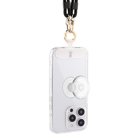 JUST ELEGANCE ETUI 3W1 CASE DO IPHONE 15 PRO UCHWYT STAND PRZEZROCZYSTY