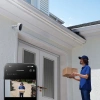 Zewnętrzny zestaw monitoringu Baseus Security N1 Plus Dual 2K (2 kamery) - biały