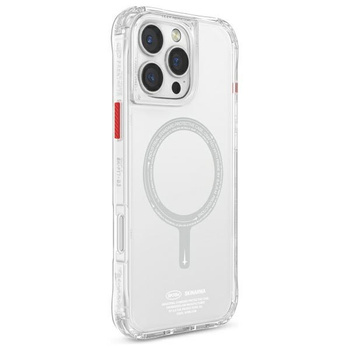 Skinarma etui Saido iPhone 16 Pro 6.3   Magnetic Charging przezroczysty/clear