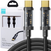Joyroom kabel przewód USB Typ-C - USB Typ-C 100W 2m czarny (S-CC100A20)