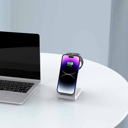 TECH-PROTECT QI15W-A36 3IN1 WIRELESS CHARGER DO MAGSAFE IPHONE 12 13 14 15