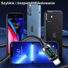 USAMS KABEL USB-C DO LIGHTNING DO IPHONE 11 12 13 14 1.2M 20W FAST CHARGING