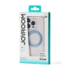Etui Joyroom JR-16JL6 na iPhone 16 Pro Max ultracienkie kompatybilne z MagSafe z ringiem-podstawką 360° - niebieskie