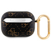 GUESS ETUI COVER DO AIRPODS PRO 2 2022 2023 4G HOOK CZARNY