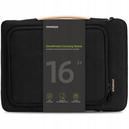 INNOSTYLE TORBA NA LAPTOPA 16" WODOODPORNA ETUI CASE OMNIPROTECT CZARNA