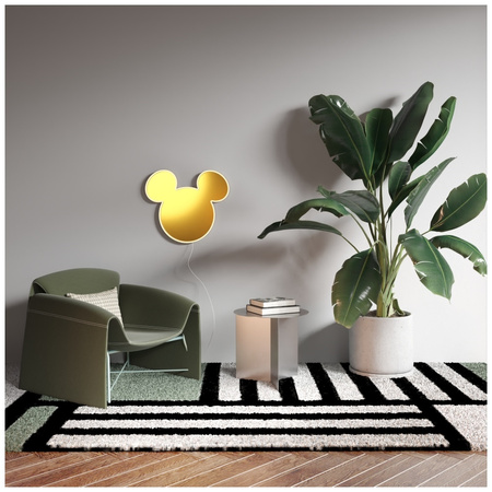 Neon Yellowpop Disney Mickey Mirror      złoty