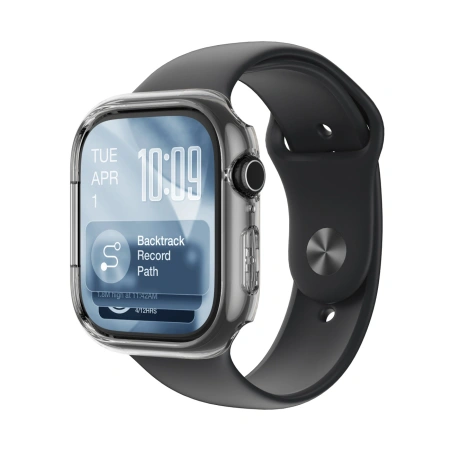 Etui ochronne AMAZINGTHING Minimal na Apple Watch Series 11 46mm - przeroczyste