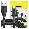 AWEI KABEL USB-C DO USB DO TELEFONU KOMPUTERA 1M PRZEWÓD SZYBKIE ŁADOWANIE