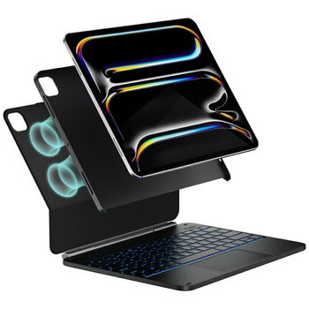 Etui Typecase Edge + z klawiaturą do     iPad Pro 13" 2024/2025 włókno węglowe