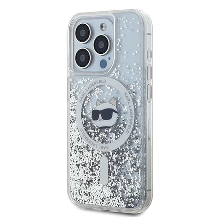 KARL LAGERFELD ETUI KLHMP15LLGCHSGH DO IPHONE 15 PRO 6,1 HARDCASE LIQUID
