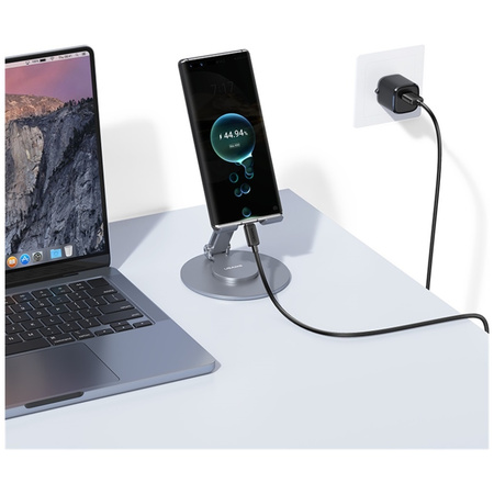 USAMS KABEL USB-A DO USB-C 3A 2M DO TELEFONÓW ZASILANIE PD SZYBKA