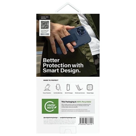 Etui UNIQ Heldro Mag Mag Magclick Charging na iPhone 15 Pro - przezroczyste