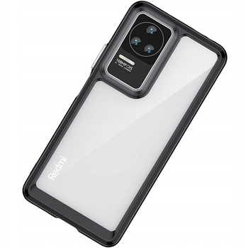 HURTEL OUTER SPACE POKROWIEC DO XIAOMI POCO F4 5G ELASTYCZNA RAMKA CZARNE