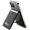 Etui Guess Wallet Card Slot Stand GUWMSHG4SHK - czarne MagSafe 4G Classic Logo