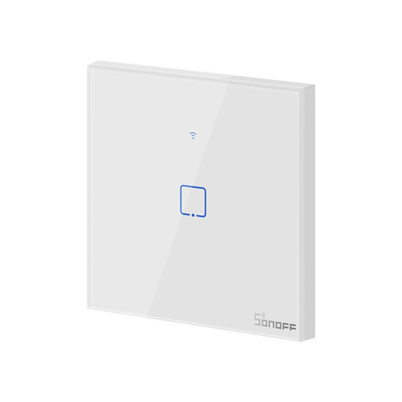 Sonoff T0EU1C-TX dotykowy włącznik światła przełącznik przycisk Wi-Fi biały (IM190314009)