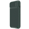 Nillkin Textured S Case etui iPhone 14 Plus pancerny pokrowiec z osłoną na aparat zielony