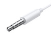 Baseus Encok H17 słuchawki przewodowe minijack 3.5mm biały (NGCR020002)