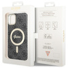 Etui Guess GUHMN61H4STK na iPhone 11 - czarne 4G MagSafe