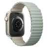 UNIQ pasek Revix Apple Watch Series1/2/3/4/5/6/7/8/9/SE/SE2 38/40/41mm. Reversible Magnetic zielony-beżowy/sage-beige