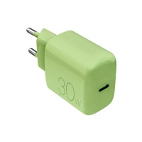 Ładowarka sieciowa Puro Pro Lite 30W USB-C - zielona