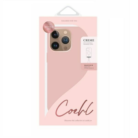 UNIQ ETUI COEHL CREME DO IPHONE 16 PRO 6.3 MAGNETIC CHARGING FUNKCJONALNE