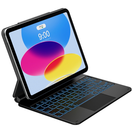 Etui Typecase Edge z klawiaturą do iPad  11" (A16) 2025 / iPad 10.9" 2022 włókno węglowe
