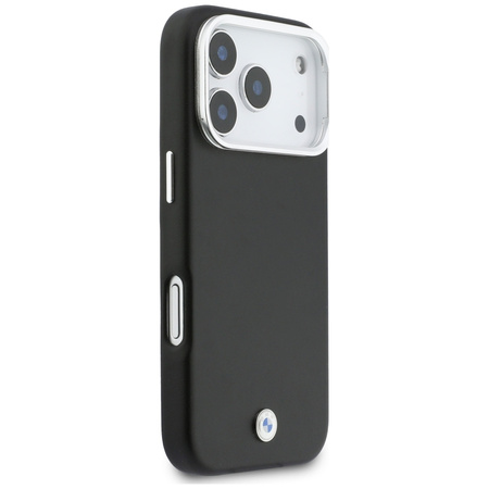 Etui BMW M Sign Metal Logo MagSafe do    iPhone 17 Pro czarny