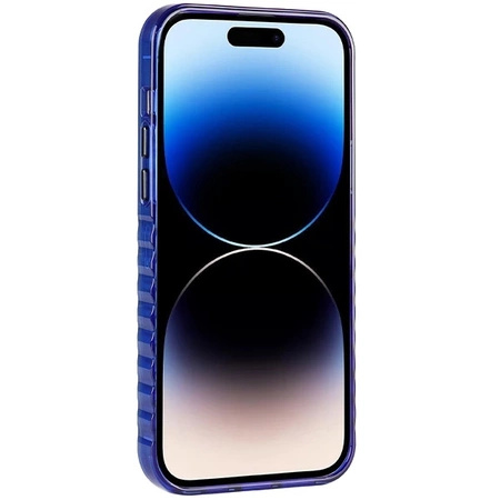 Etui Audi IML MagSafe na iPhone 14 Pro Max - niebieskie