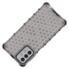 HURTEL ETUI HONEYCOMB DO SAMSUNG GALAXY A32 5G Z ŻELOWĄ RAMKĄ PRZEZROCZYSTE