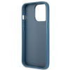 Guess GUHCP13LP4TPB iPhone 13 Pro / 13 6,1" niebieski/blue hardcase 4G Triangle Logo Cardslot