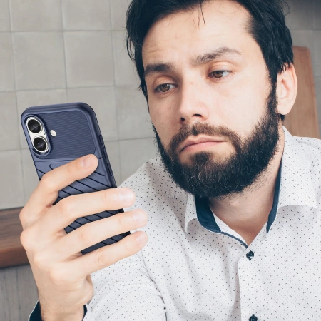 HURTEL ETUI DO IPHONE 16 THUNDER CASE OCHRONA ANTYPOWŁAMANIEM ZRÓWNOWAŻONA