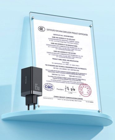 MCDODO SZYBKA ŁADOWARKA SIECIOWA ZASILACZ KOSTKA 3X USB-C PD USB-A GAN 67W