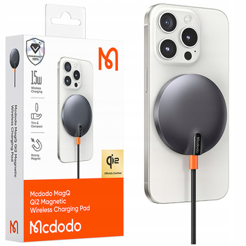 MCDODO INDUCTIVE WIRELESS CHARGER FOR MAGSAFE IPHONE 13 14 15 16 QI2