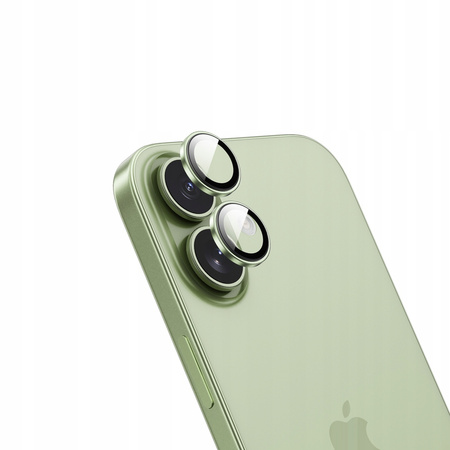 INNOSTYLE SZKŁO NA APARAT OSŁONA OCHRONA OBIEKTYWU DO IPHONE 17 ZIELONE