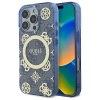 GUESS ETUI CASE HARDCASE DO IPHONE 16 PRO DO MAGSAFE PEONY ON 4G BACKGROUND